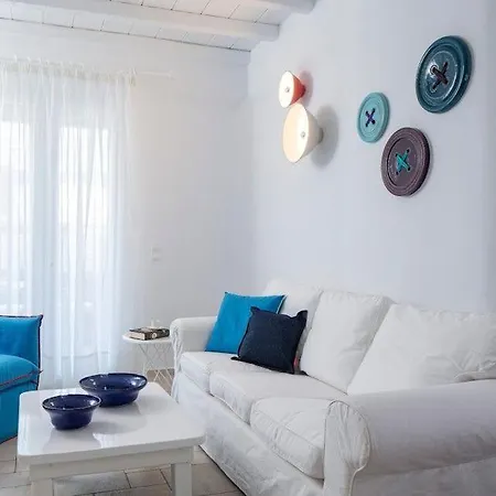 Villa Villa Del Sol Mykonos Villa Side Sea And Pool View *